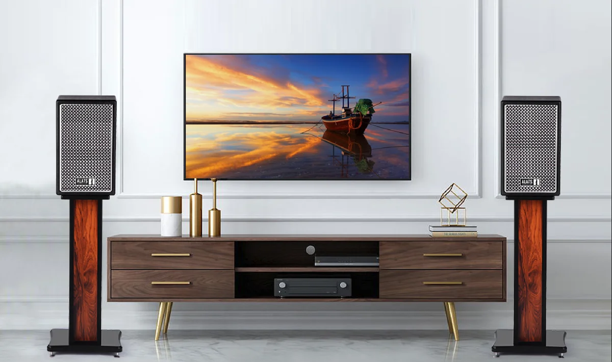Alats Bluetooth bookshelf speaker bookshelf speaker demo