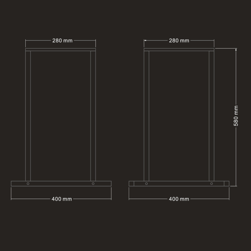 Spotless 594 Bookshelf Speaker Stands stand sizes